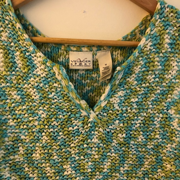 Tri-Color Knit Tank - Picture 3 of 3